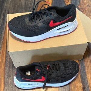 Nike Air Max Systm  Black, University Red-White